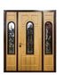 Дверь Неман К-102 с панелью Корабельная фанера цвета Дуб натуральный, фрезеровка №11
